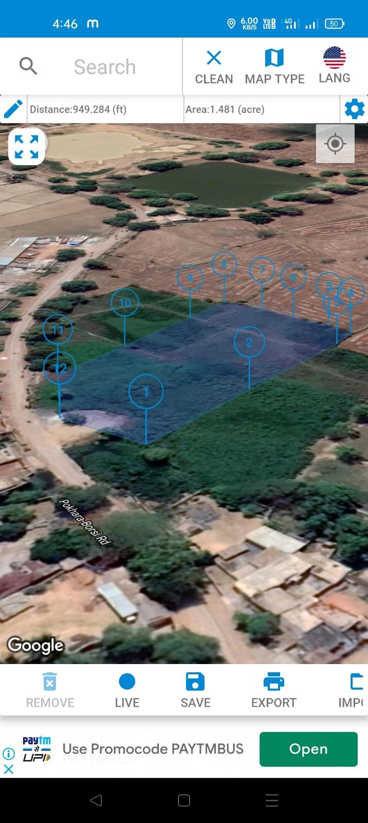 On Road Agriculture Land for Sale,Gariyaband Chhattisgarh